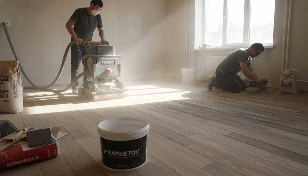 шлифовка инженерной доски